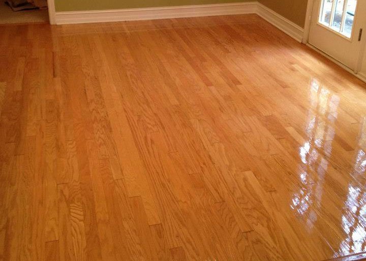 A resurfaced floor in a north versailles home